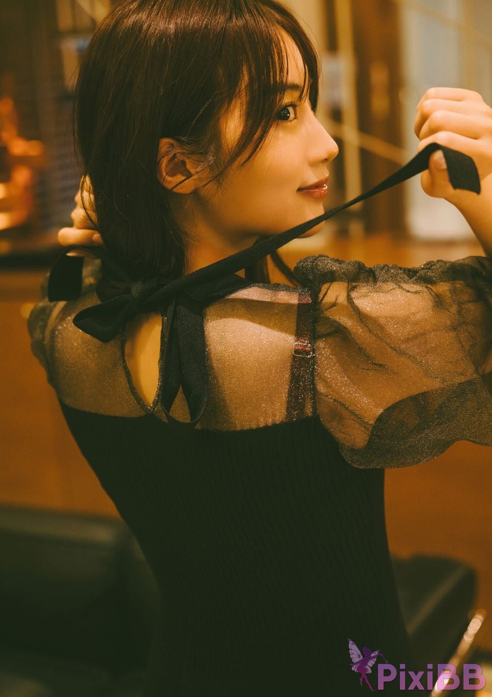 Japanese Idol Hikari Kuroki BRODY Digital Photo Book Midnight Romance PixiBB.COM 014