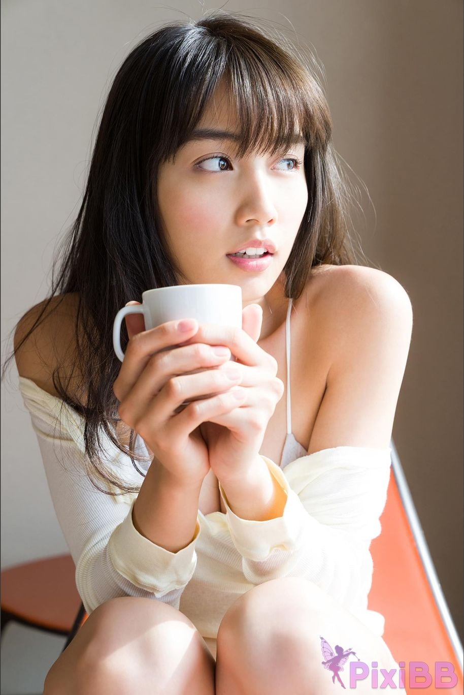 Japanese Idol Hikari Kuroki A divine beautiful girl Spisan gravure photo book PixiBB.COM 038