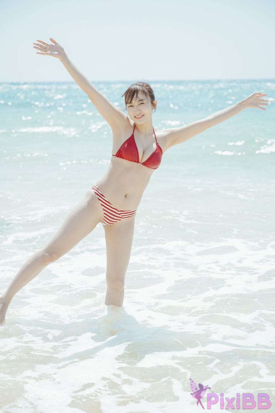 Japanese Idol Hikari Kuroki Manga Action Digital Photo Collection Occasionally by the Sea PixiBB.COM 030