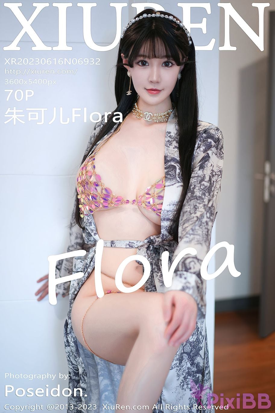 XIUREN No.6932 Zhu Ke Er Flora PixiBB.COM 071