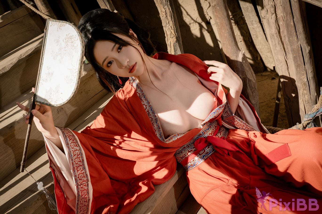 Cosplayer every year Nnian Warring States Robe PixiBB.COM 020