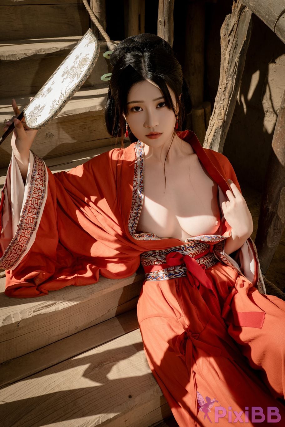 Cosplayer every year Nnian Warring States Robe PixiBB.COM 021