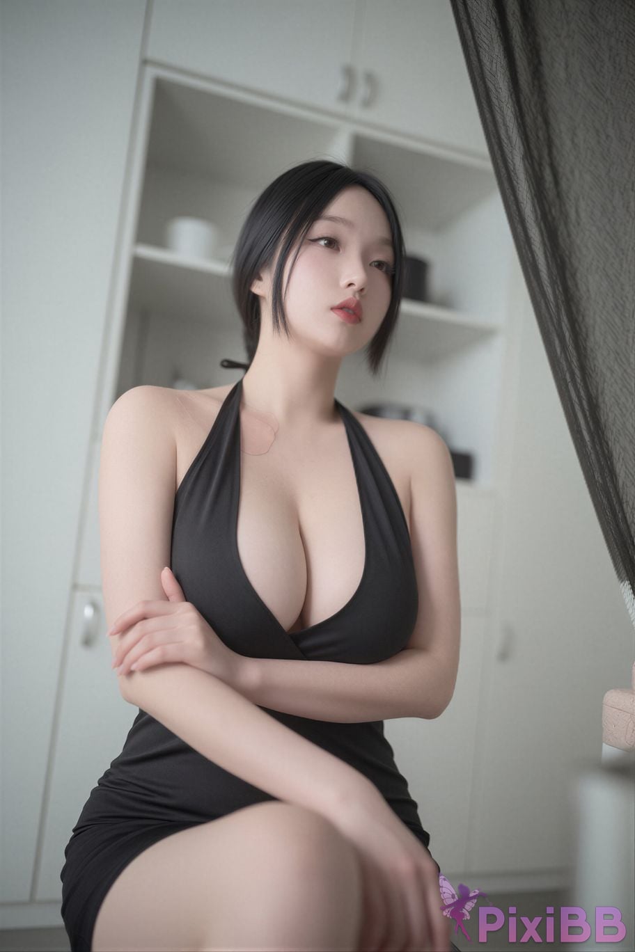 AI Enhanced Pure Media Vol.341 Suji profit Wet Body Suit PixiBB.COM 028