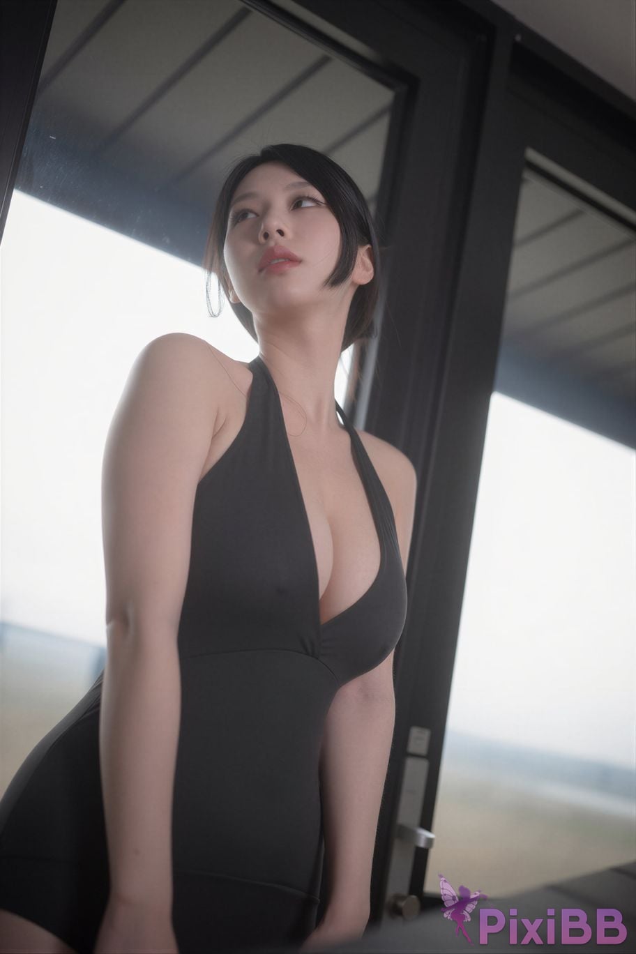 AI Enhanced Pure Media Vol.341 Suji profit Wet Body Suit PixiBB.COM 039