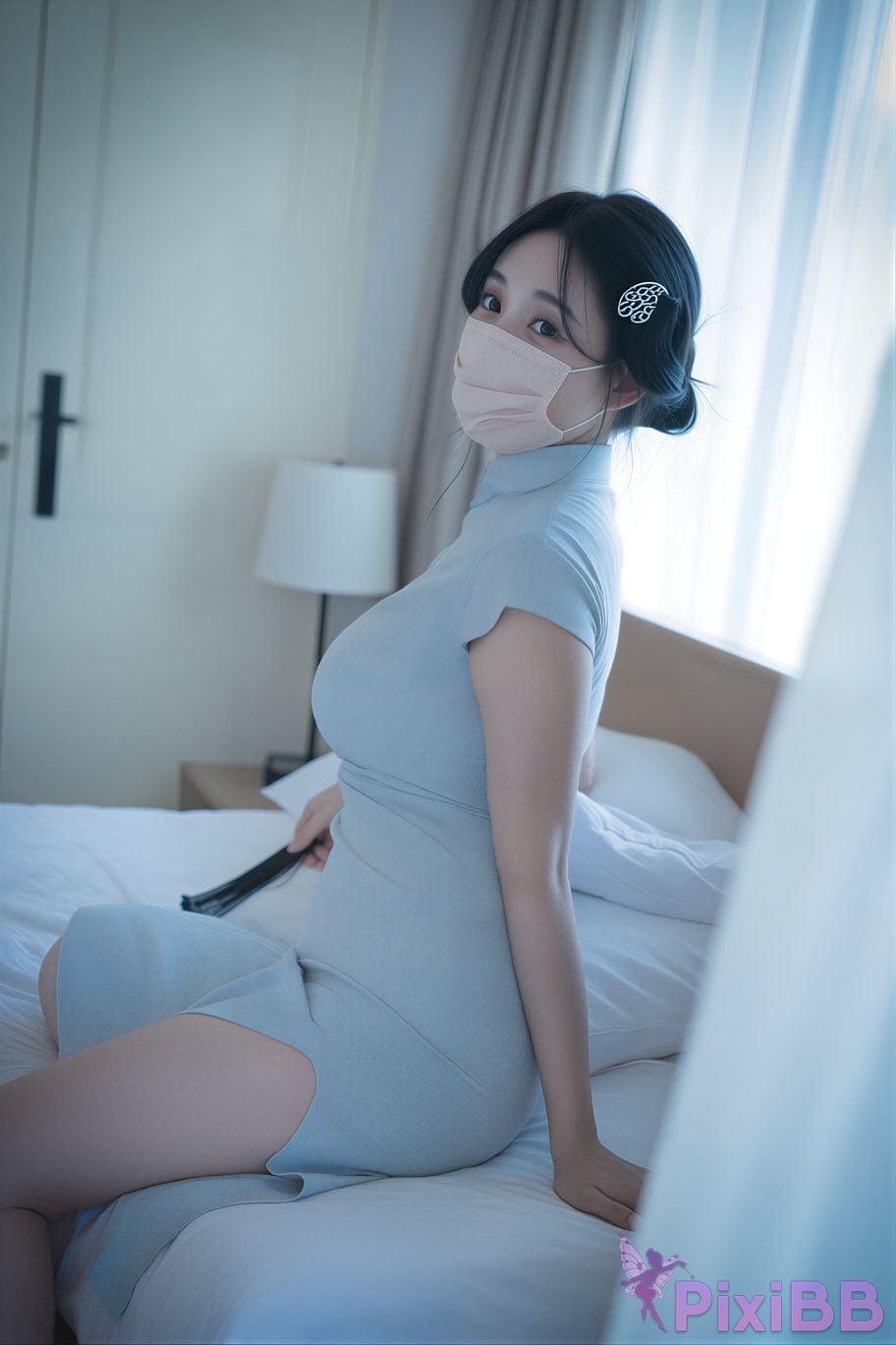 AI Enhanced X LEVEL Heejae Vol.61 Naked In Sky PixiBB.COM 046