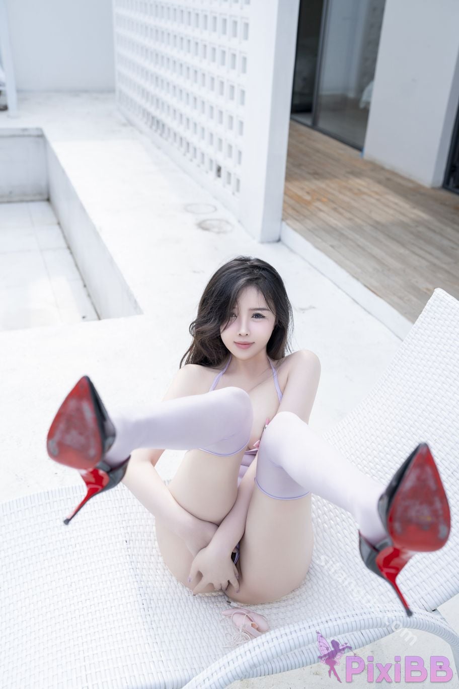 XR Uncensored Yuan R18 XIUREN Model The scenery at the foot of mountain PixiBB.COM 039