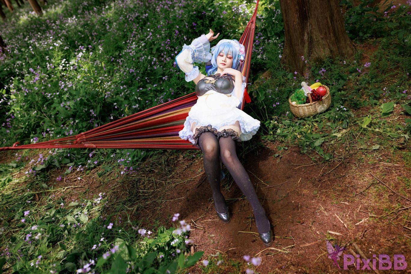 Cosplayer A Xuexue Sweet Maid PixiBB.COM 076