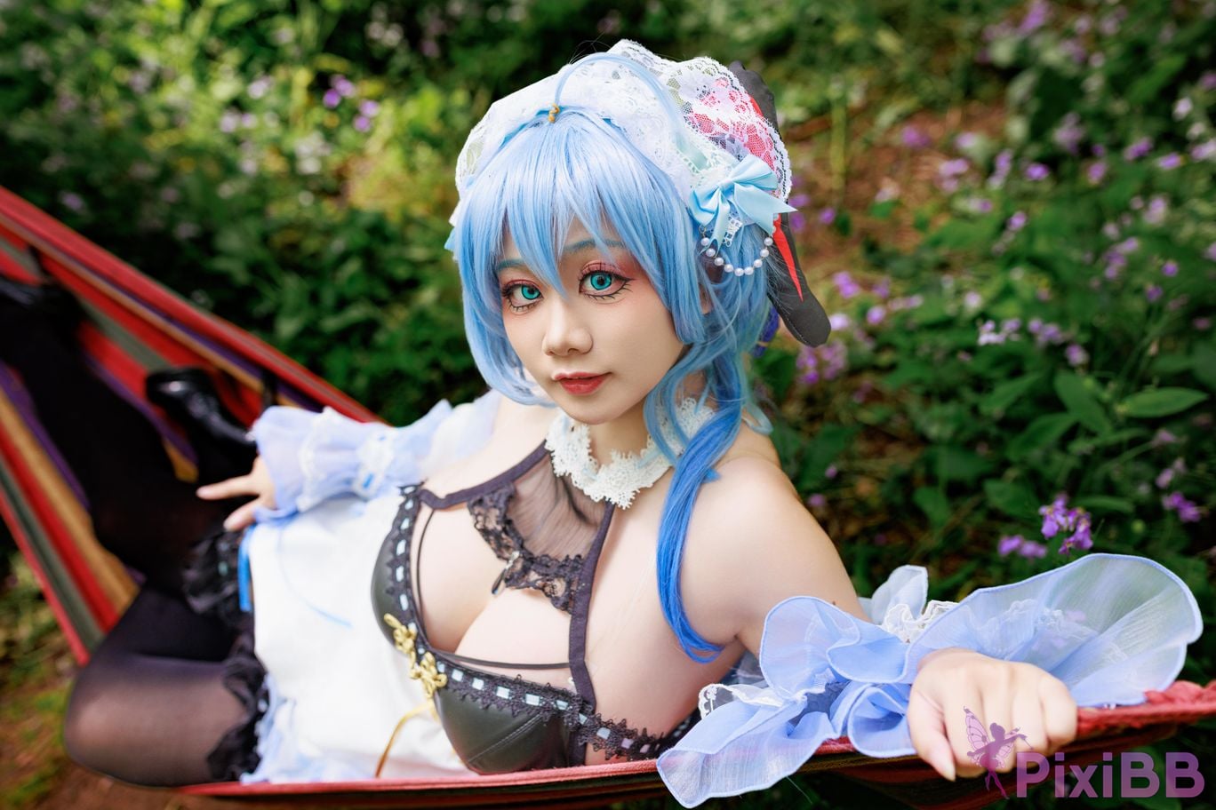 Cosplayer A Xuexue Sweet Maid PixiBB.COM 084