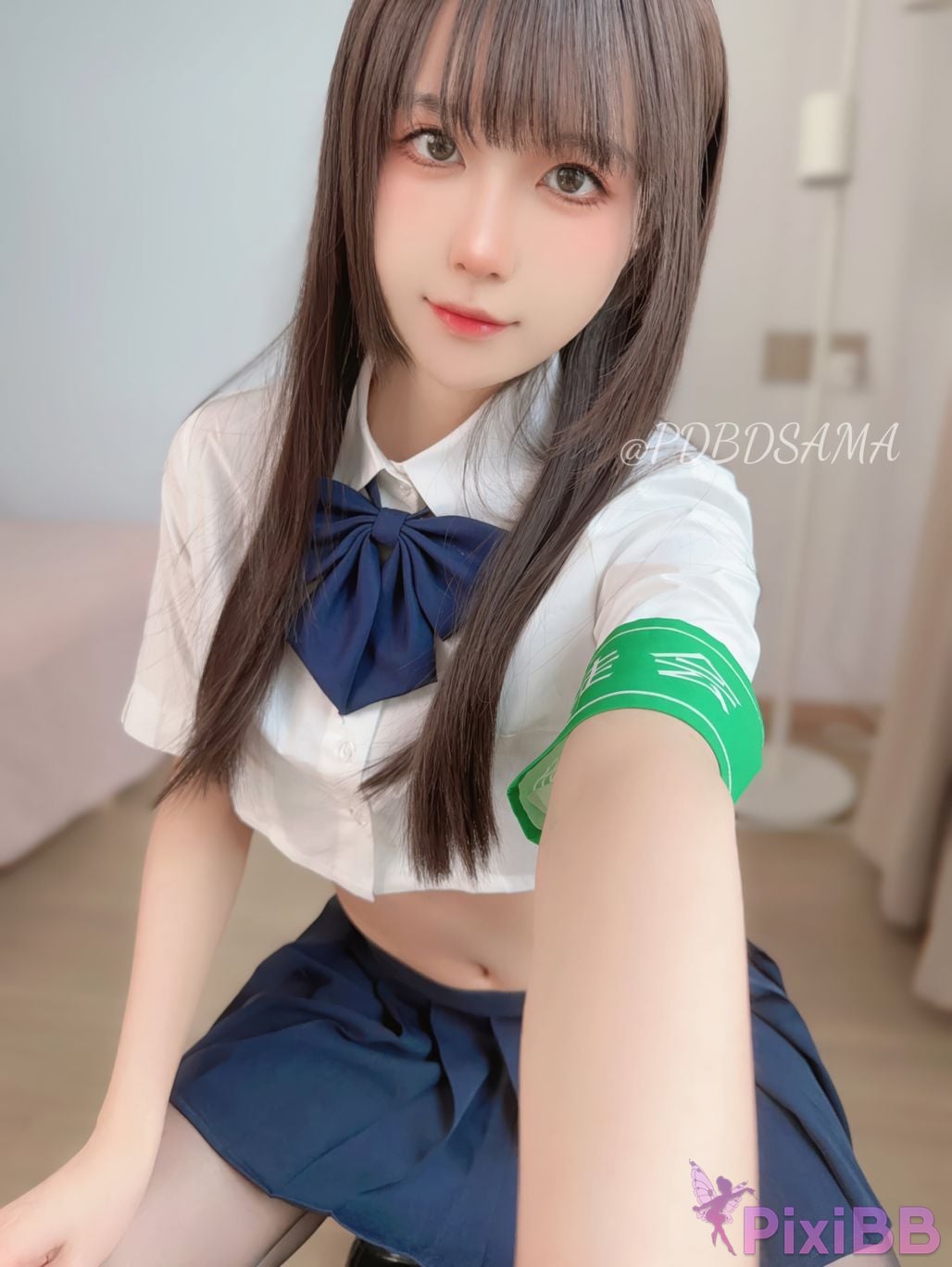 Cosplayer Pudding method Dafa Perverted student council president PixiBB.COM 001