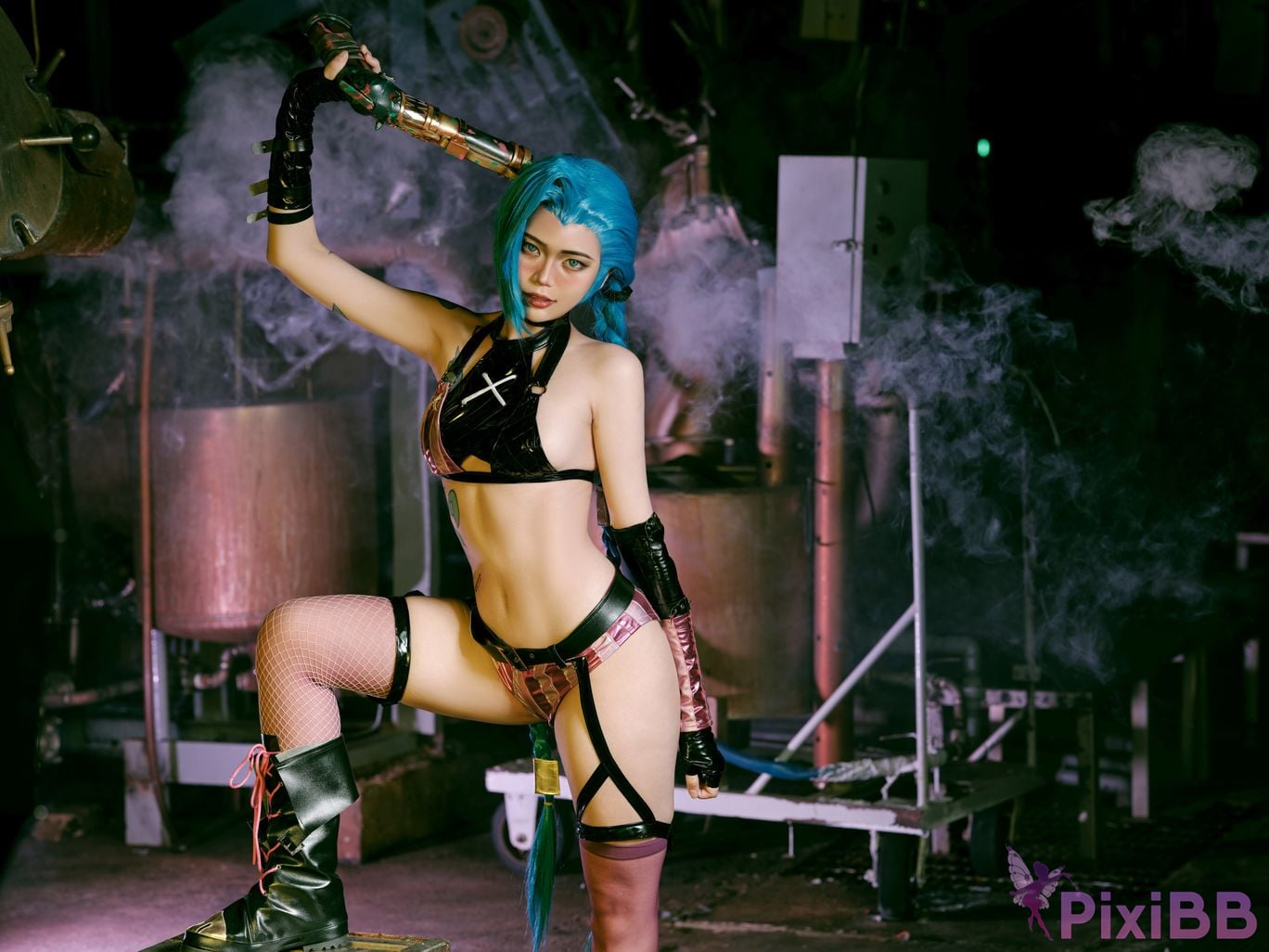 Coser ZinieQ Jinx Arcane PixiBB.COM 005