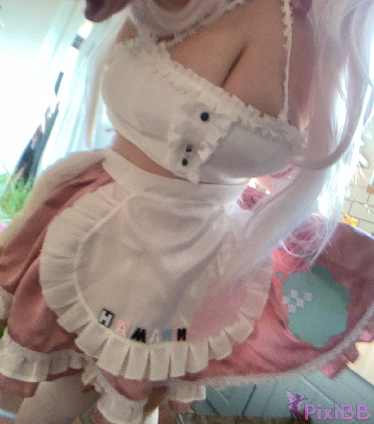 Cosplayer Cheesecake Custard azur lane haman maid PixiBB.COM 057