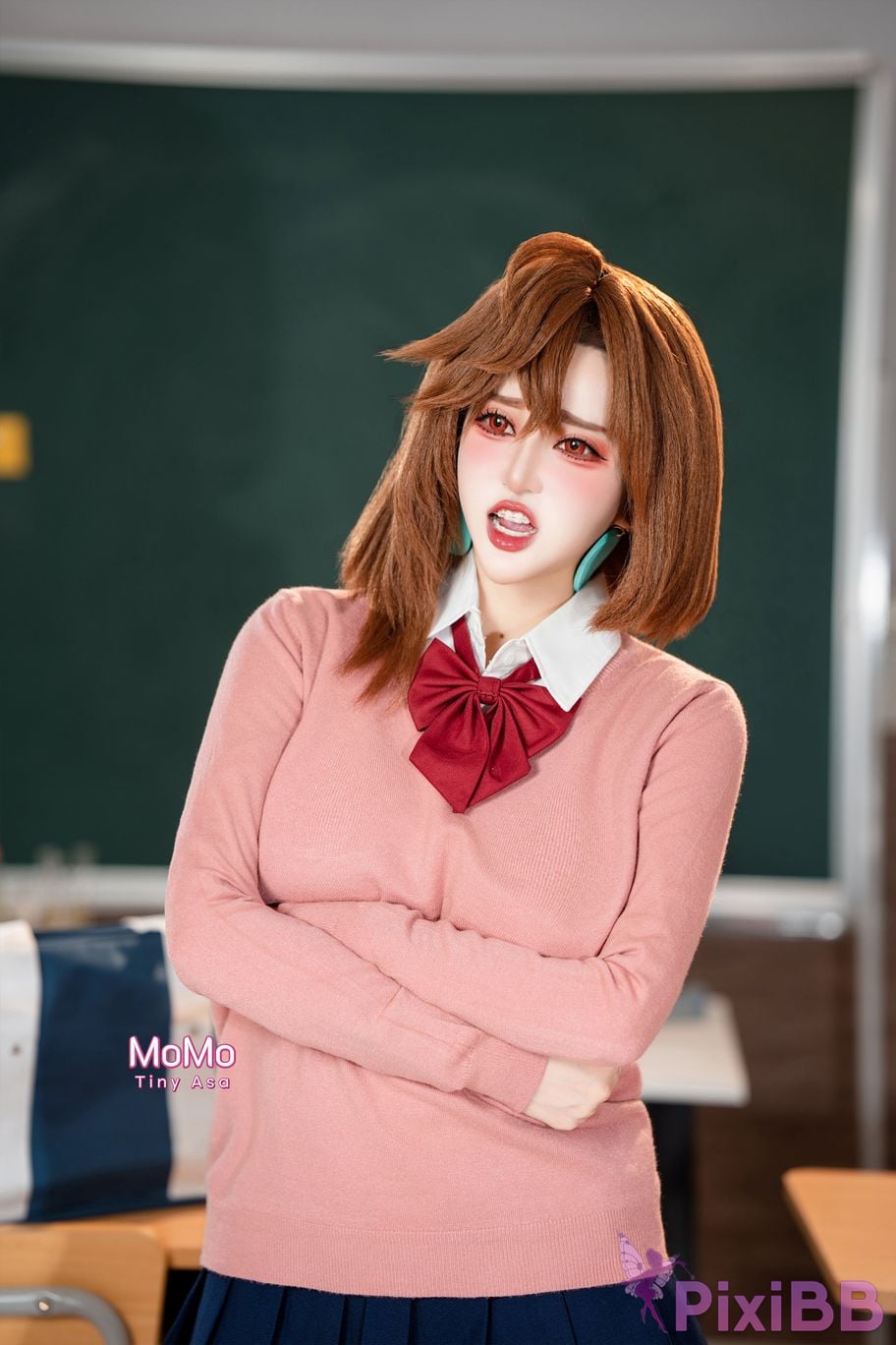 Cosplayer Tiny Asa Momo Ayase PixiBB.COM 002
