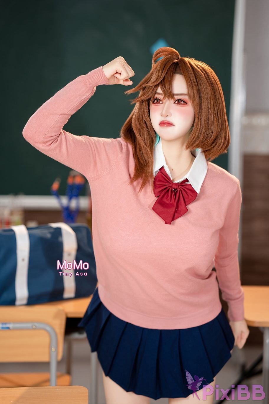 Cosplayer Tiny Asa Momo Ayase PixiBB.COM 014