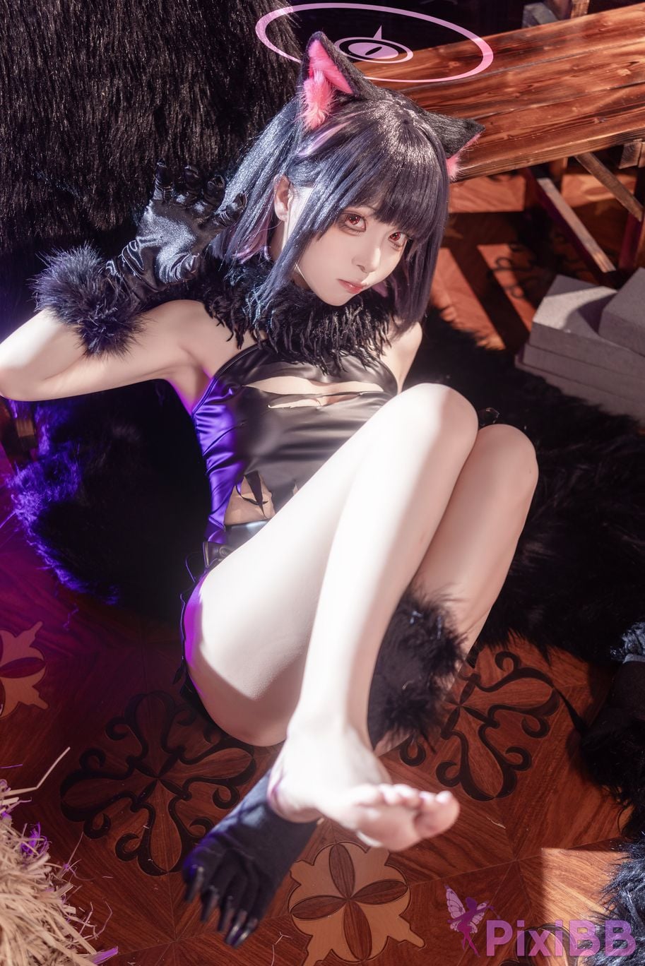 Cosplayer vector fish Blue Archive Anzuyama Kazusa Halloween PixiBB.COM 010