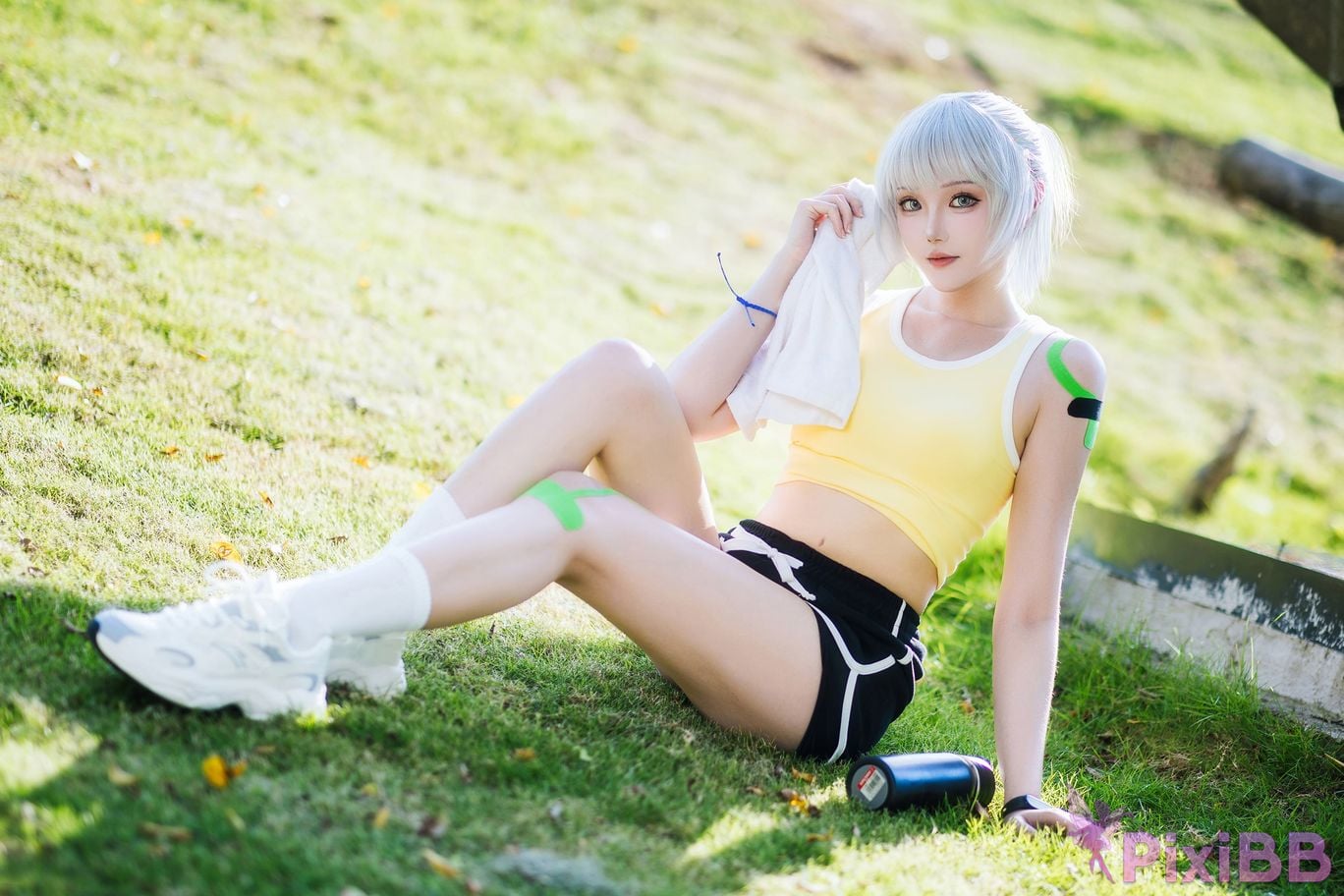 Cosplayer Guahi Sauce spirit cage Bai Yuekui sportswear PixiBB.COM 005