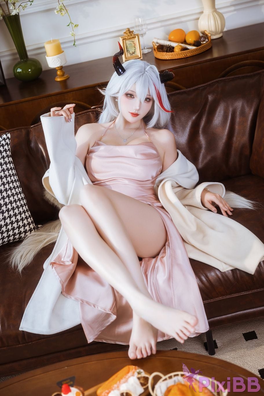 Cosplayer Guahi Sauce azur lane Egil pajamas PixiBB.COM 008
