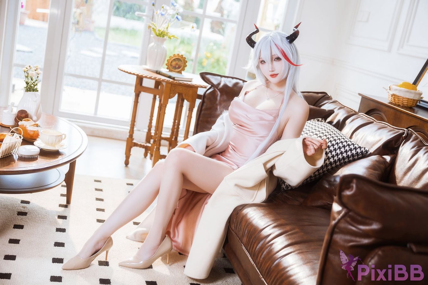 Cosplayer Guahi Sauce azur lane Egil pajamas PixiBB.COM 014