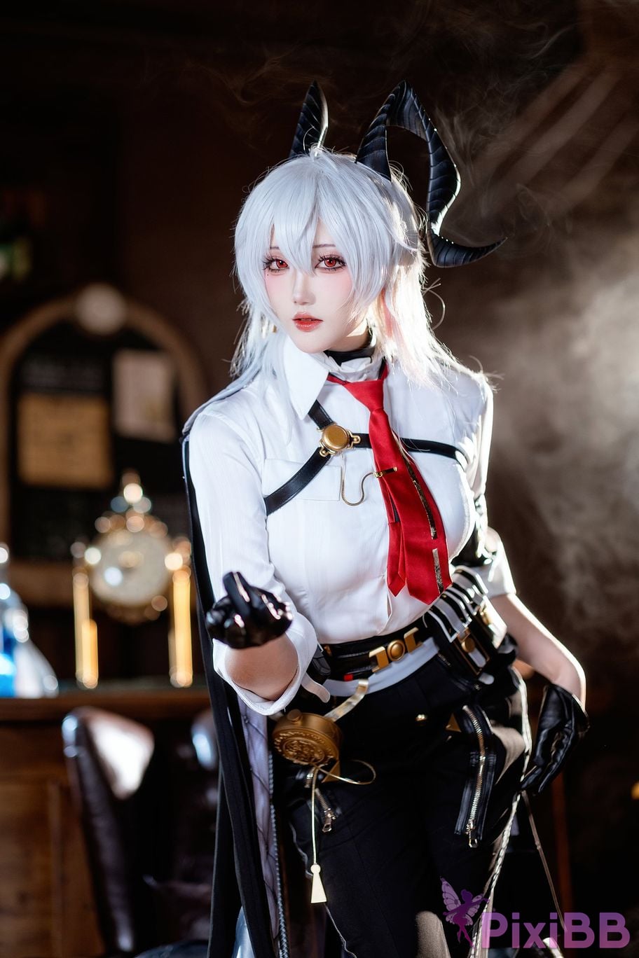 Cosplay Guaxi Jiang Mingchao Zanni PixiBB.COM 002