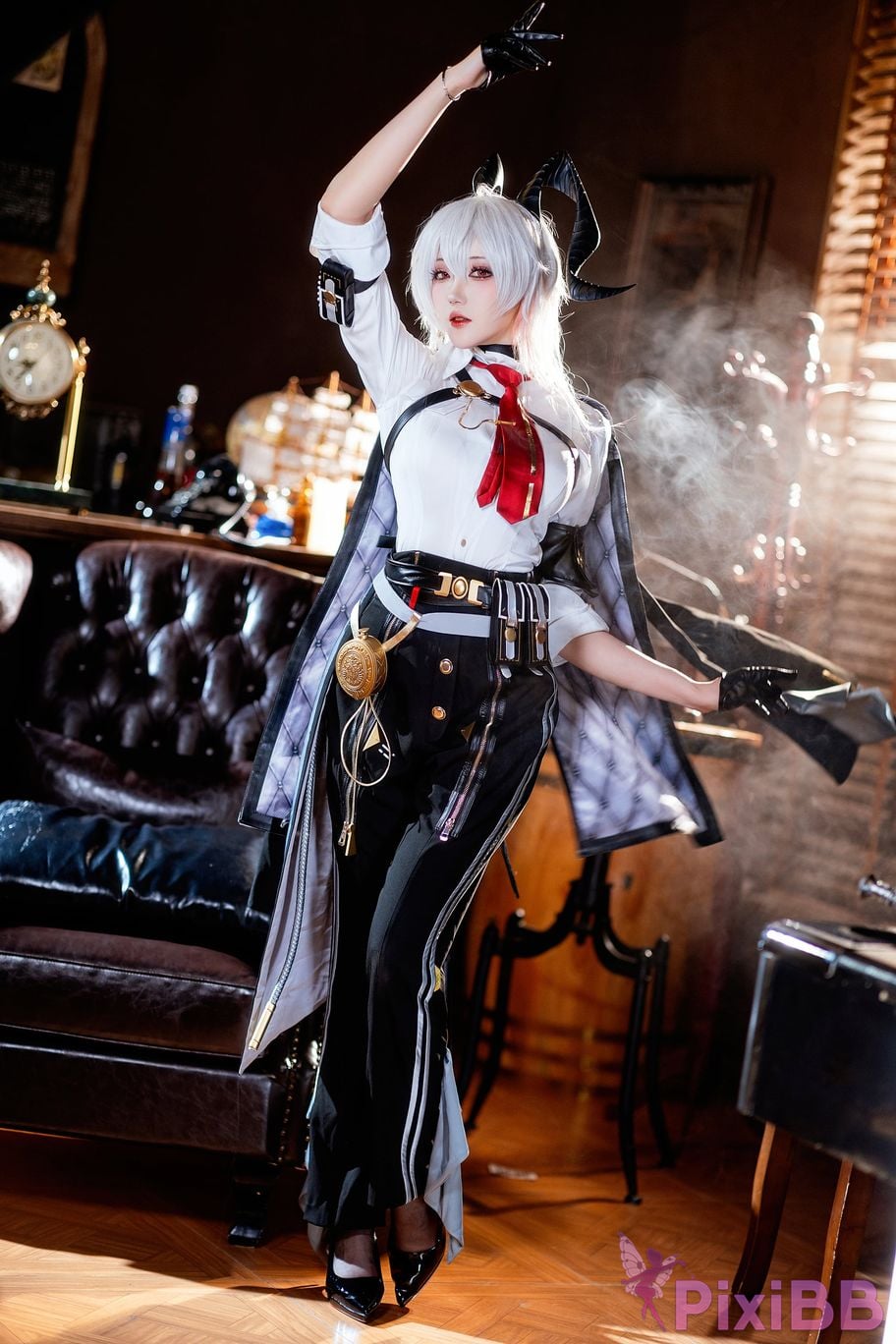 Cosplay Guaxi Jiang Mingchao Zanni PixiBB.COM 004