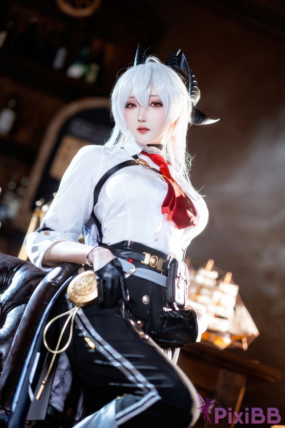 Cosplay Guaxi Jiang Mingchao Zanni PixiBB.COM 008