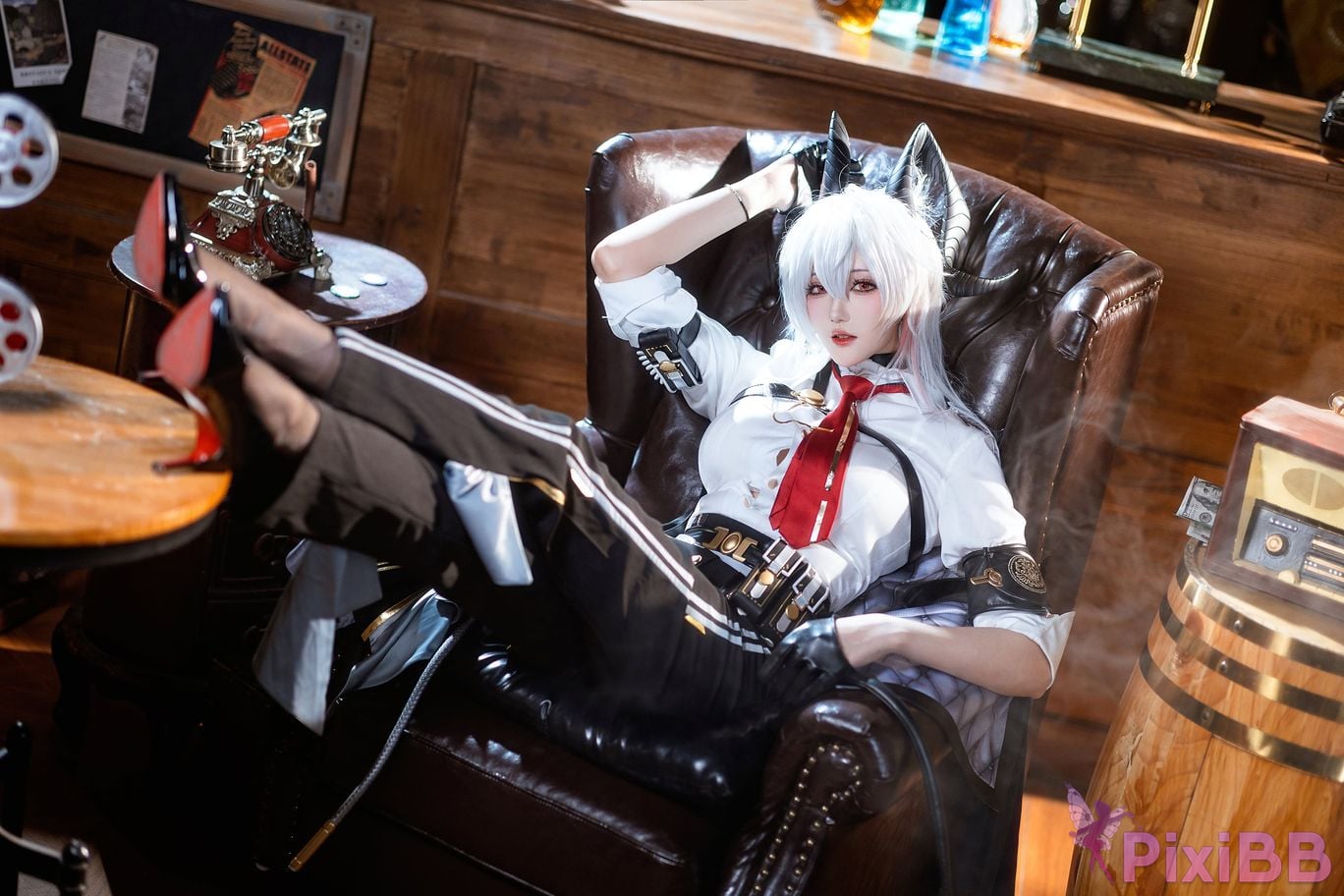 Cosplay Guaxi Jiang Mingchao Zanni PixiBB.COM 009
