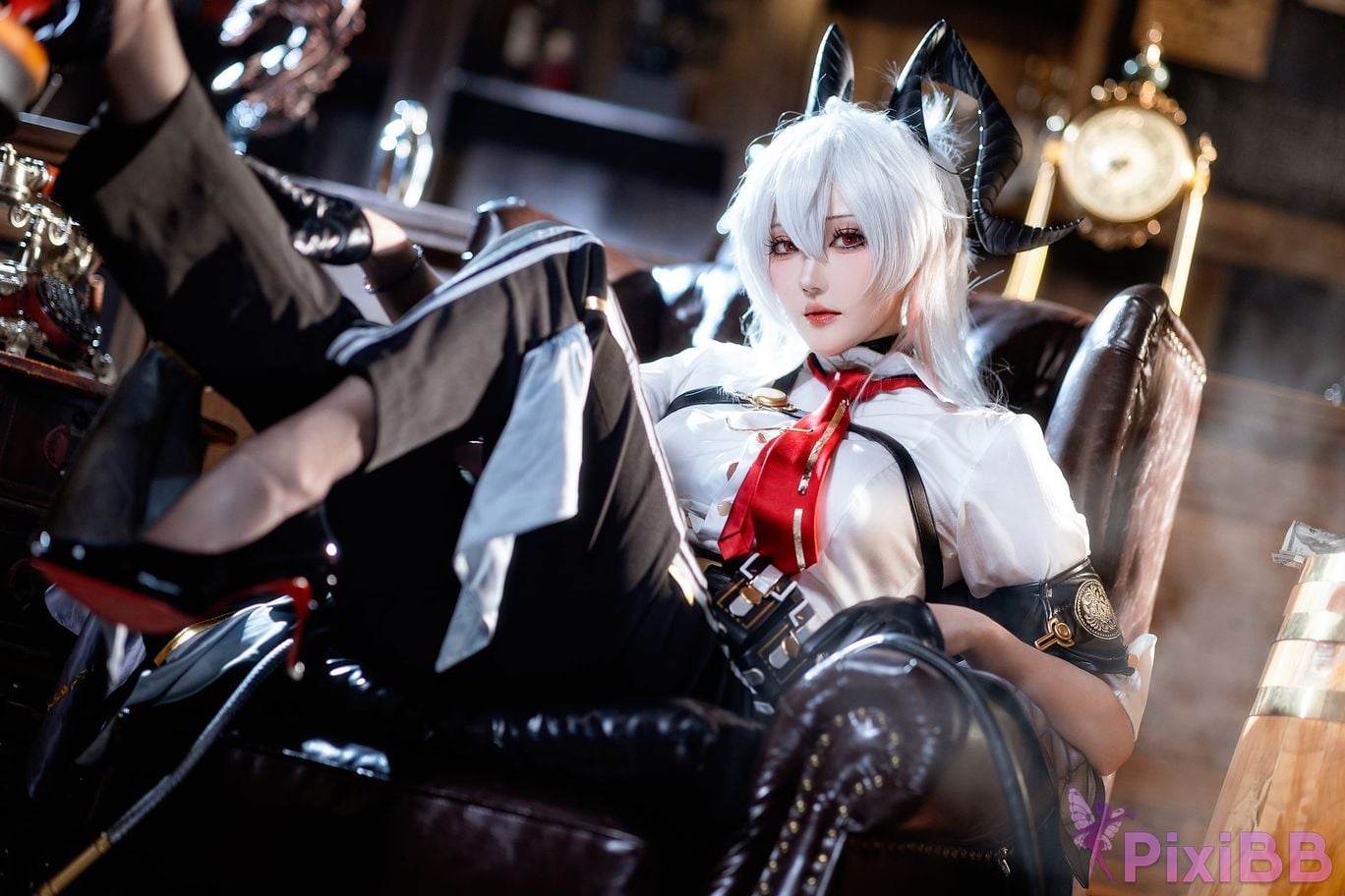 Cosplay Guaxi Jiang Mingchao Zanni PixiBB.COM 010