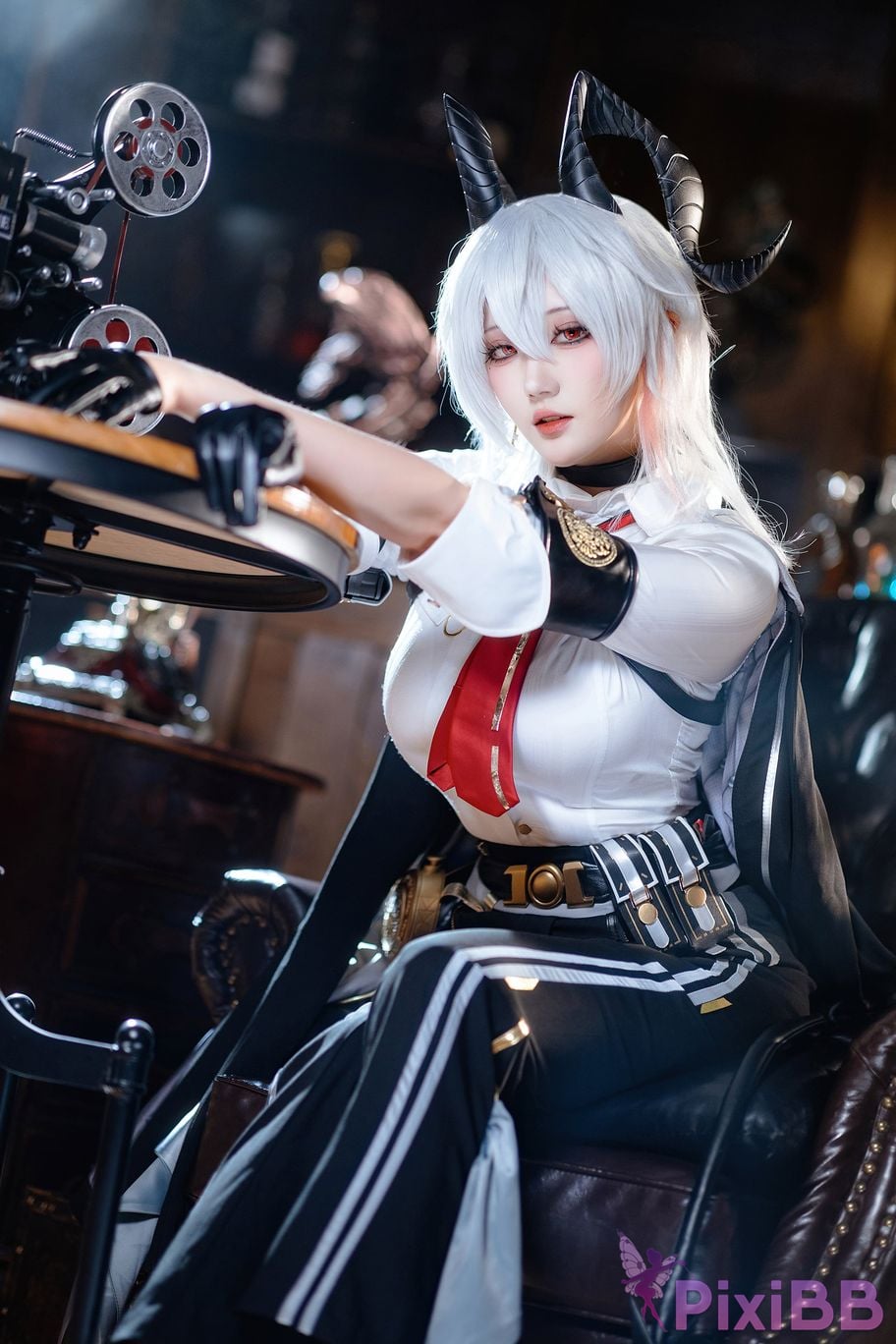 Cosplay Guaxi Jiang Mingchao Zanni PixiBB.COM 013