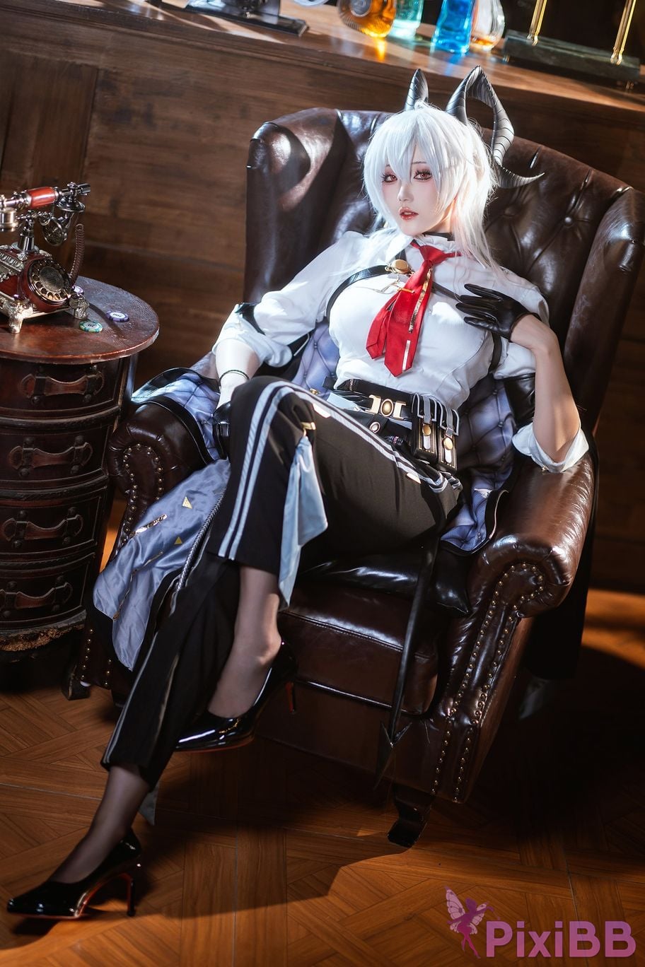 Cosplay Guaxi Jiang Mingchao Zanni PixiBB.COM 014