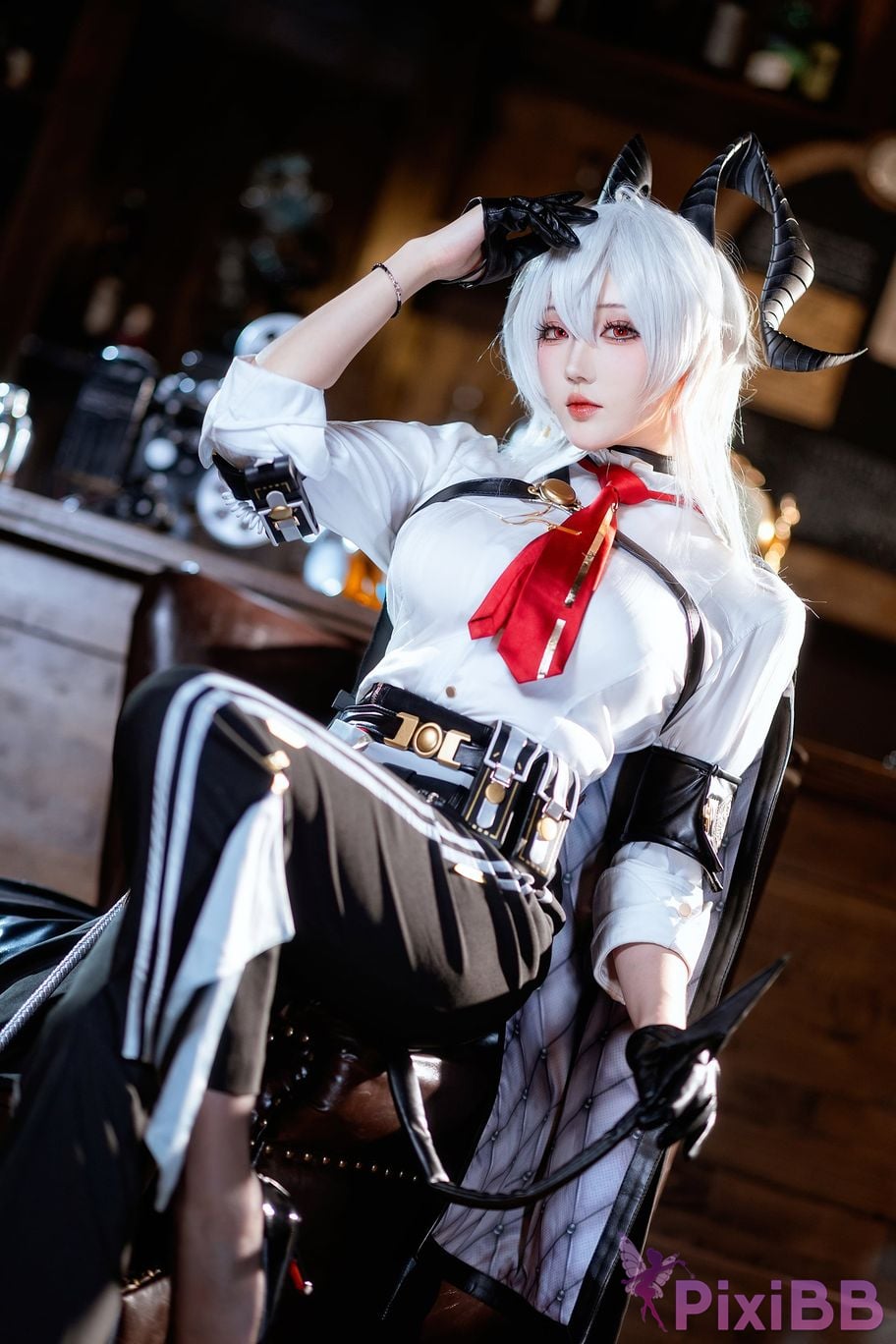 Cosplay Guaxi Jiang Mingchao Zanni PixiBB.COM 016