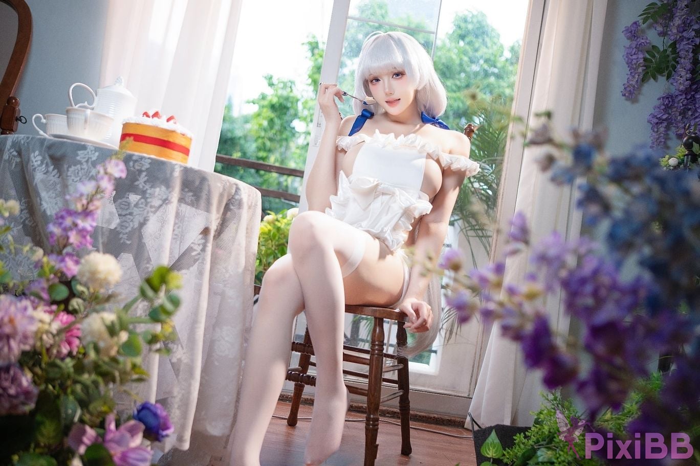 Coser Guaxi Jiang Azur Blue Route Glory PixiBB.COM 007