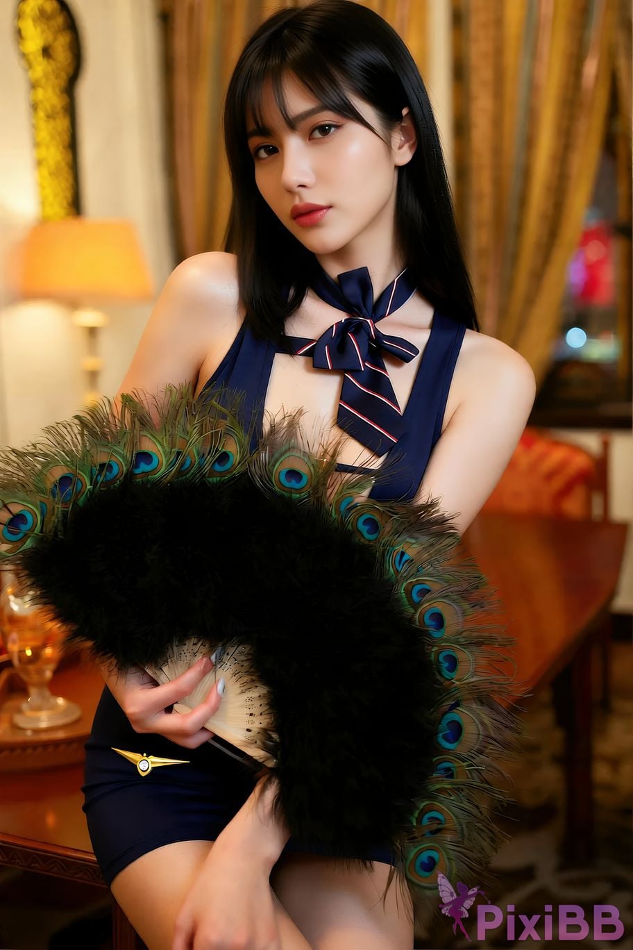 AIGirl Ming Zi Airline stewardess PixiBB.COM 019