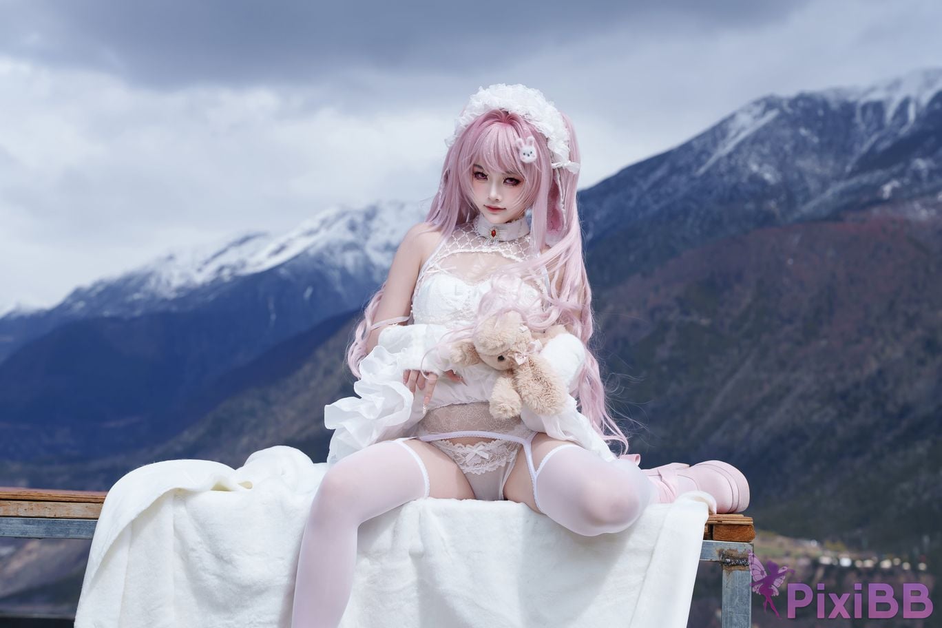 Cosplayer Slow Cooker Hamster Balls goddess of victory Nikki Alice fairy tale dream PixiBB.COM 006