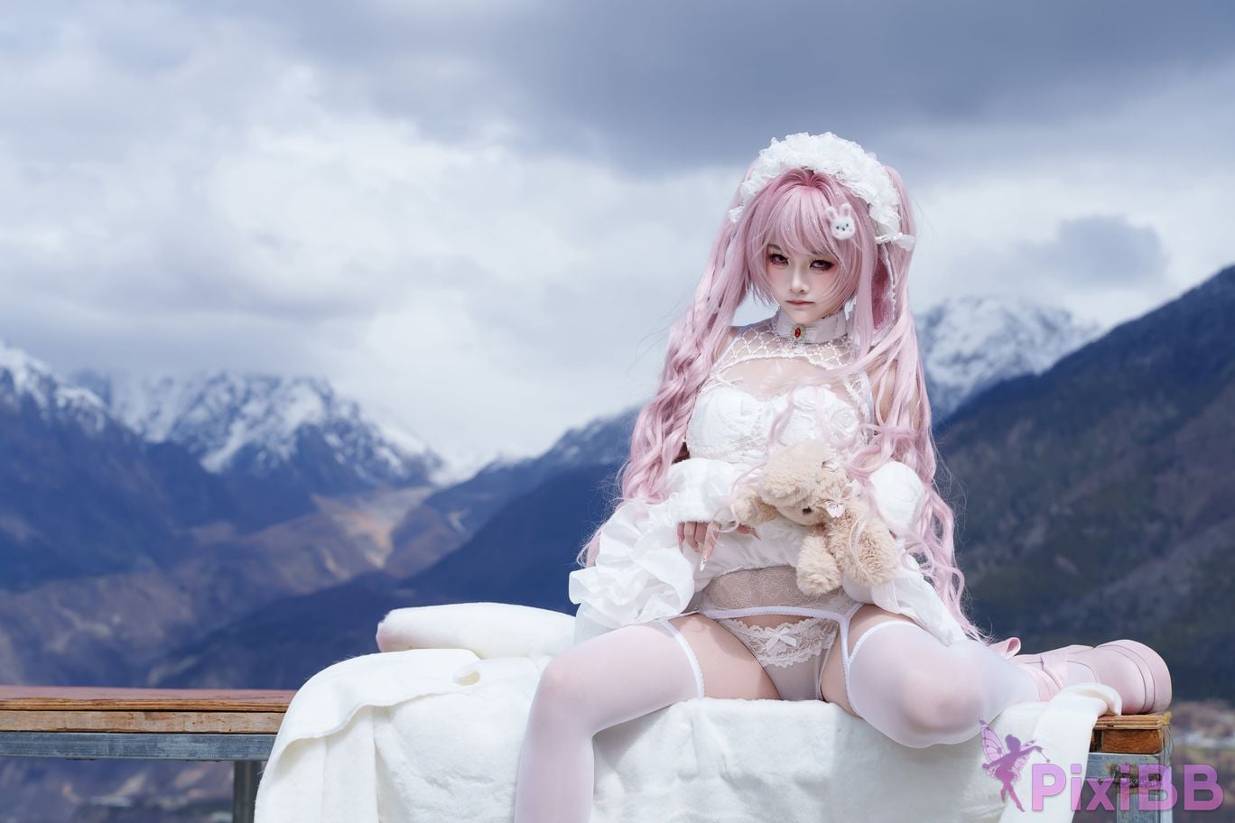 Cosplayer Slow Cooker Hamster Balls goddess of victory Nikki Alice fairy tale dream PixiBB.COM 007