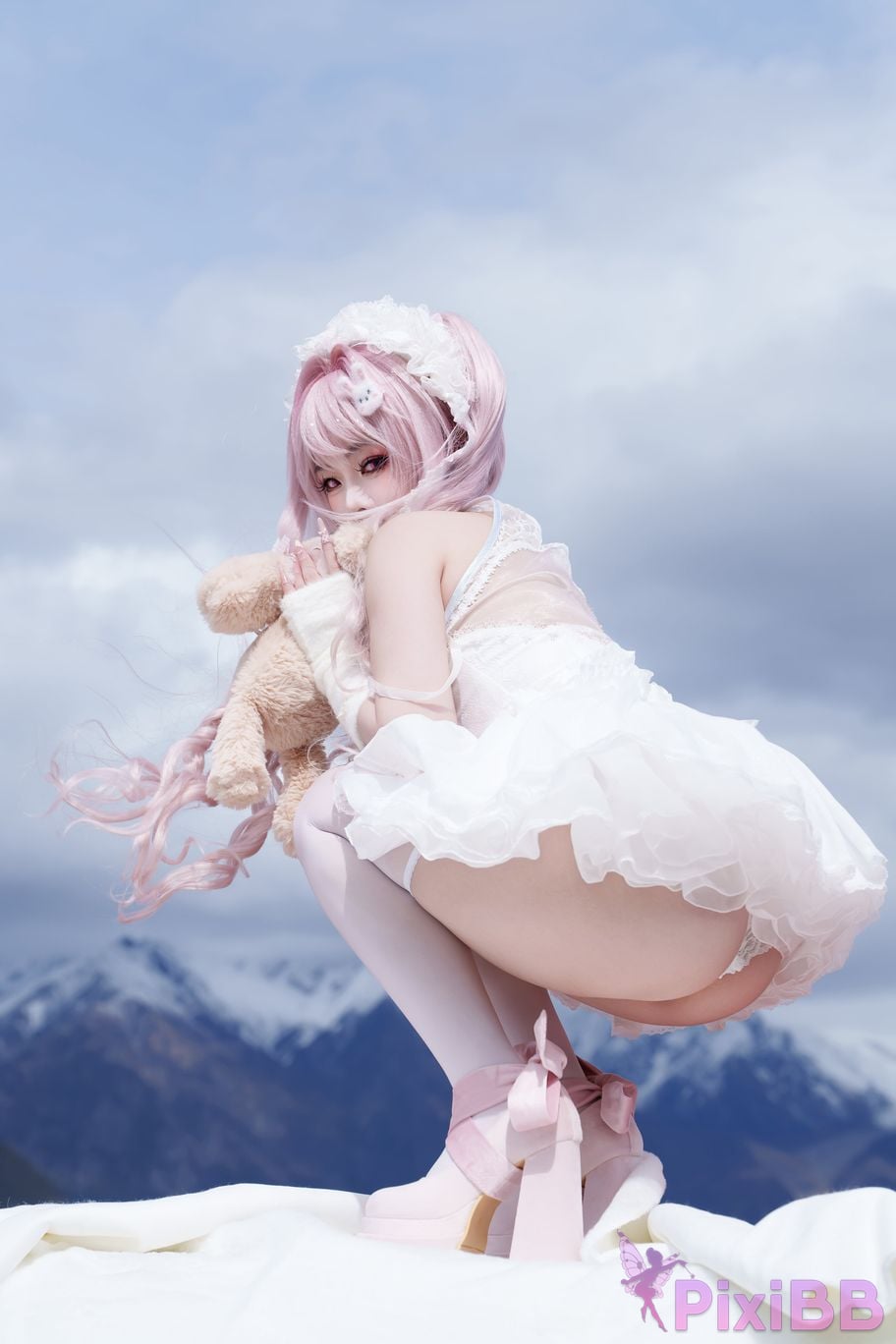 Cosplayer Slow Cooker Hamster Balls goddess of victory Nikki Alice fairy tale dream PixiBB.COM 020