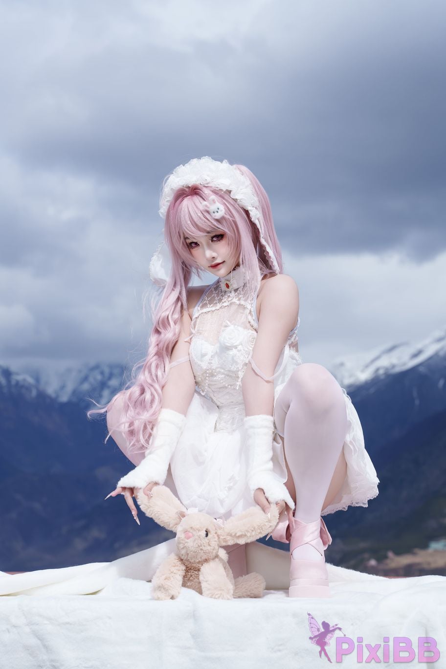 Cosplayer Slow Cooker Hamster Balls goddess of victory Nikki Alice fairy tale dream PixiBB.COM 021