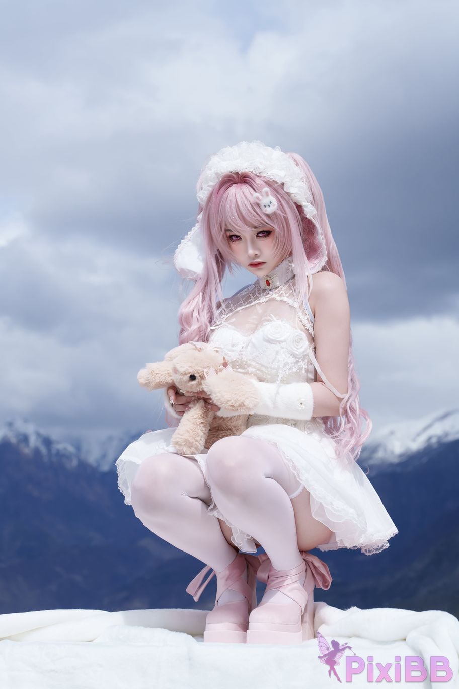 Cosplayer Slow Cooker Hamster Balls goddess of victory Nikki Alice fairy tale dream PixiBB.COM 022