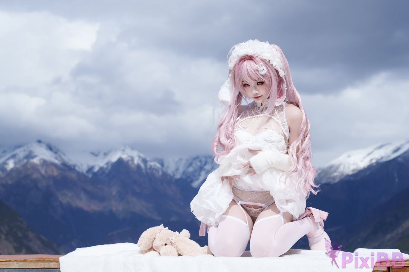 Cosplayer Slow Cooker Hamster Balls goddess of victory Nikki Alice fairy tale dream PixiBB.COM 027