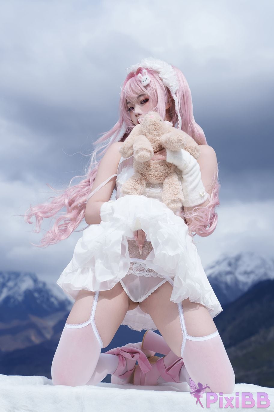 Cosplayer Slow Cooker Hamster Balls goddess of victory Nikki Alice fairy tale dream PixiBB.COM 028