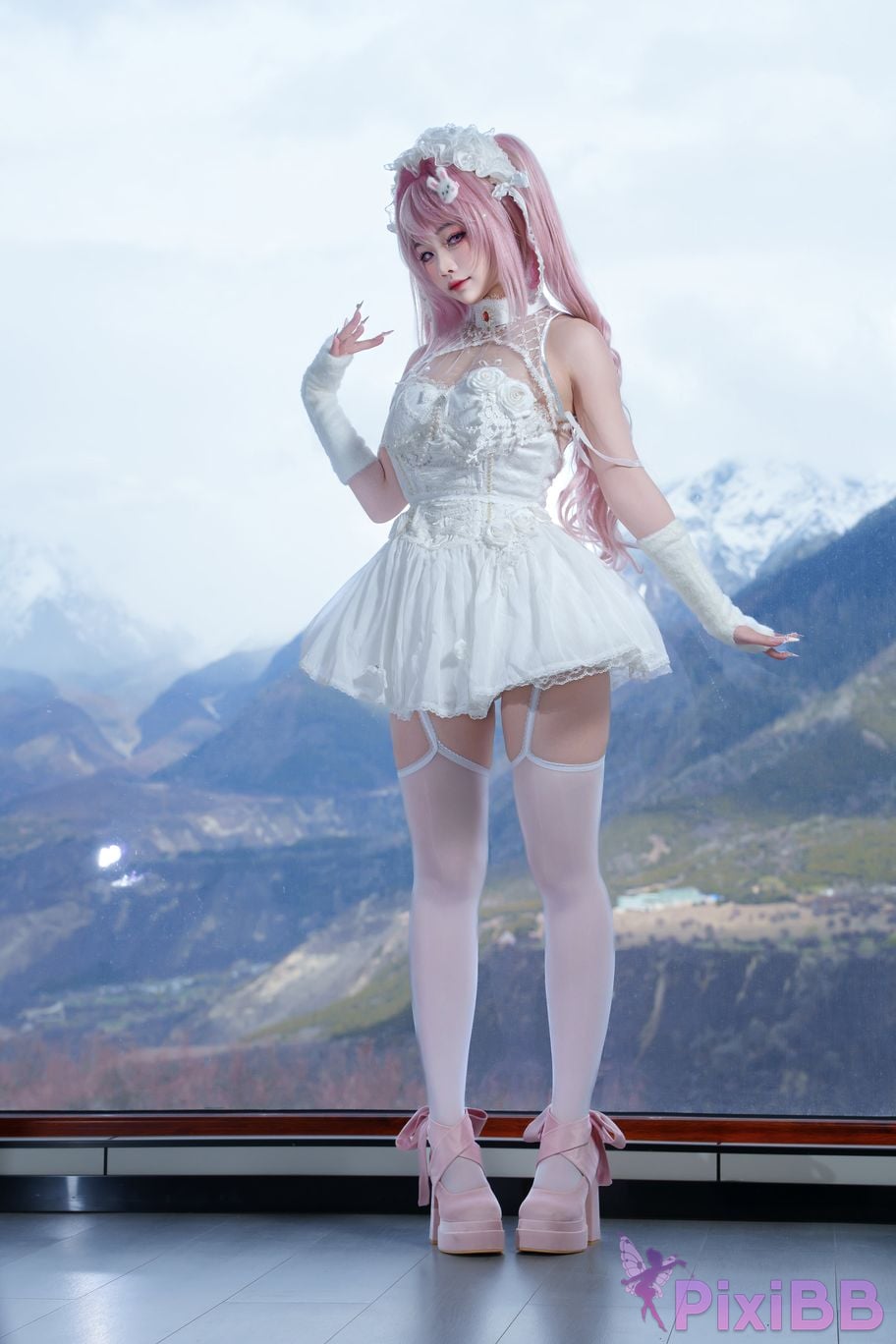Cosplayer Slow Cooker Hamster Balls goddess of victory Nikki Alice fairy tale dream PixiBB.COM 036