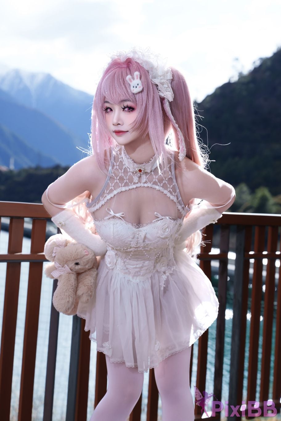 Cosplayer Slow Cooker Hamster Balls goddess of victory Nikki Alice fairy tale dream PixiBB.COM 042