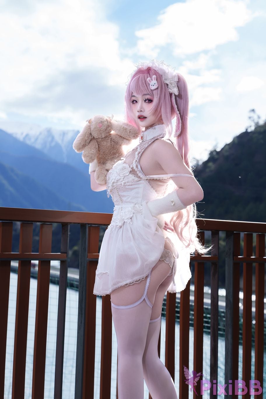 Cosplayer Slow Cooker Hamster Balls goddess of victory Nikki Alice fairy tale dream PixiBB.COM 043