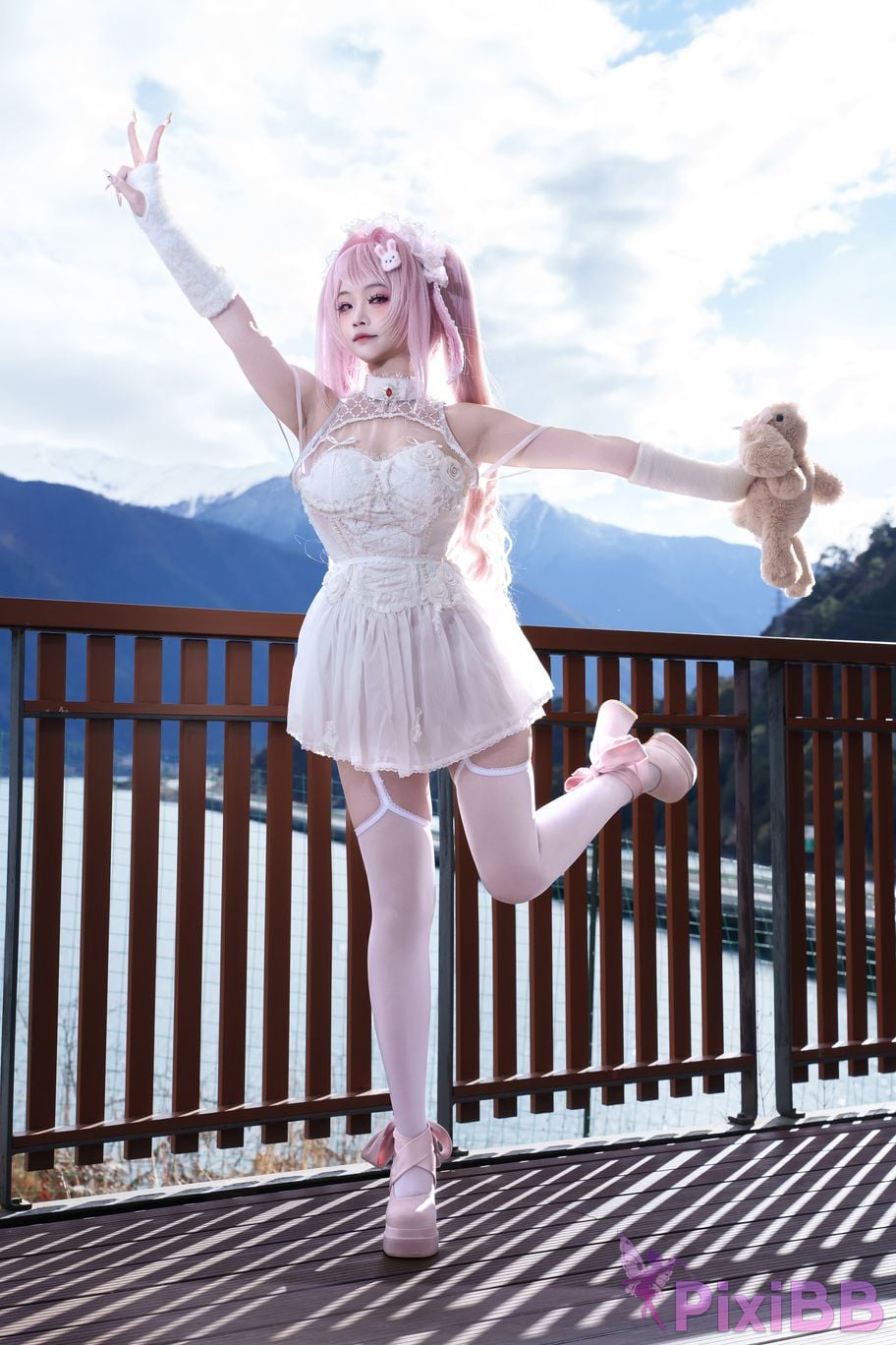 Cosplayer Slow Cooker Hamster Balls goddess of victory Nikki Alice fairy tale dream PixiBB.COM 045