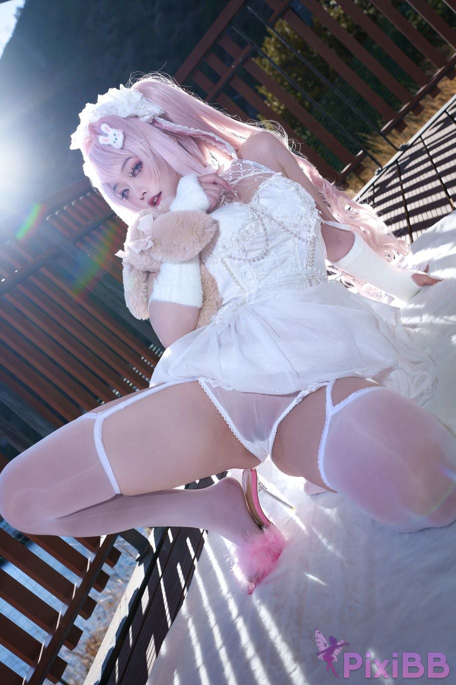 Cosplayer Slow Cooker Hamster Balls goddess of victory Nikki Alice fairy tale dream PixiBB.COM 066