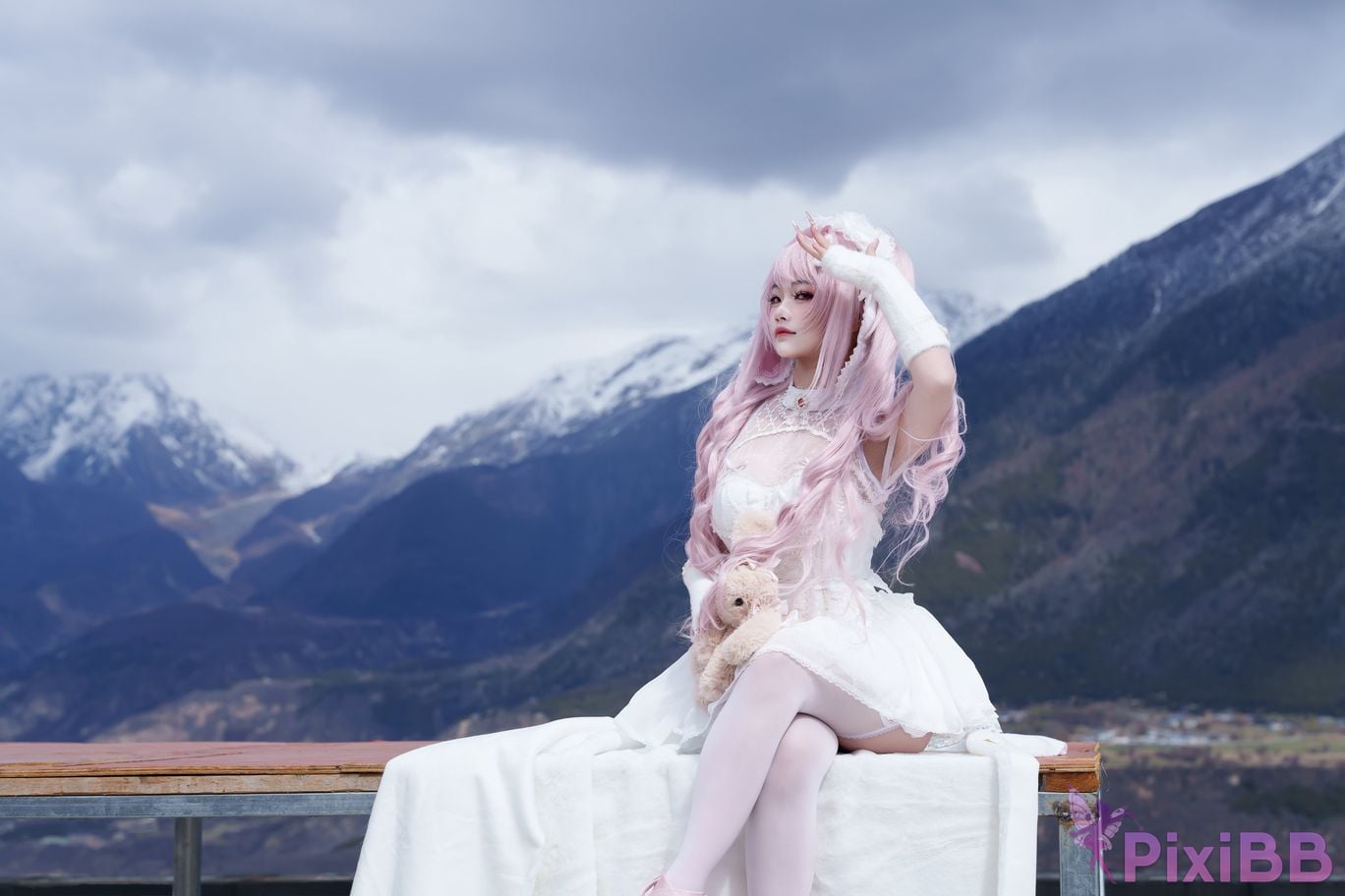 Cosplayer Slow Cooker Hamster Balls goddess of victory Nikki Alice fairy tale dream PixiBB.COM 079