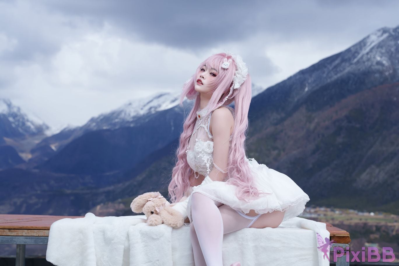 Cosplayer Slow Cooker Hamster Balls goddess of victory Nikki Alice fairy tale dream PixiBB.COM 080