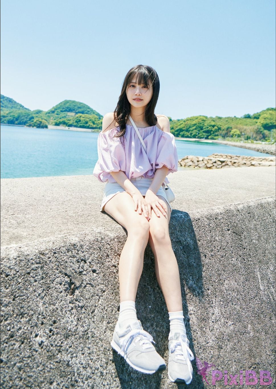 Japanese Idol Mai Nakamura dance Digital limited deluxe edition 42 Increase in pages STU48 1st photo collection Opposite of dislike PixiBB.COM 011