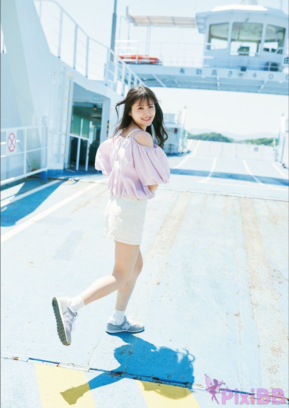 Japanese Idol Mai Nakamura dance Digital limited deluxe edition 42 Increase in pages STU48 1st photo collection Opposite of dislike PixiBB.COM 017