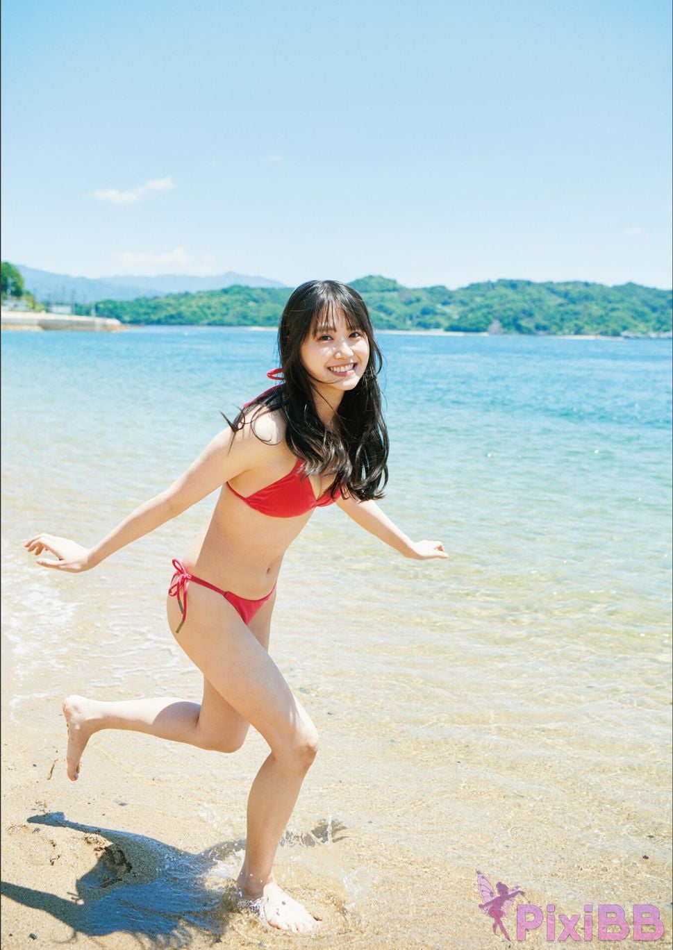 Japanese Idol Mai Nakamura dance Digital limited deluxe edition 42 Increase in pages STU48 1st photo collection Opposite of dislike PixiBB.COM 023