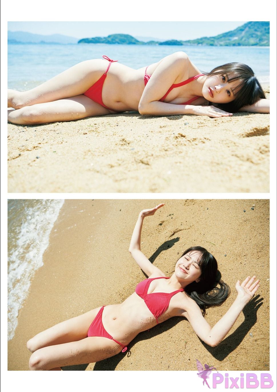 Japanese Idol Mai Nakamura dance Digital limited deluxe edition 42 Increase in pages STU48 1st photo collection Opposite of dislike PixiBB.COM 028