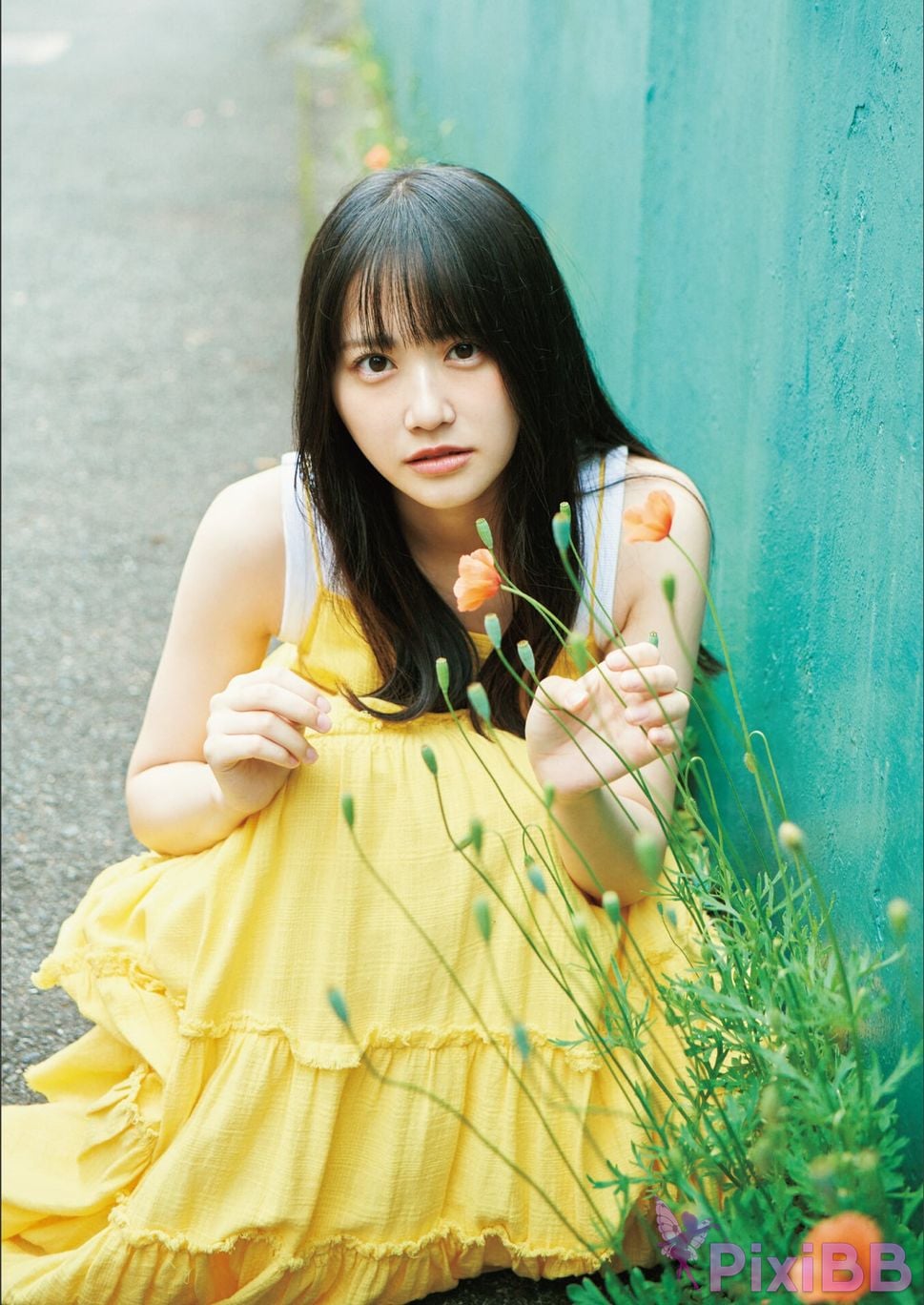 Japanese Idol Mai Nakamura dance Digital limited deluxe edition 42 Increase in pages STU48 1st photo collection Opposite of dislike PixiBB.COM 052